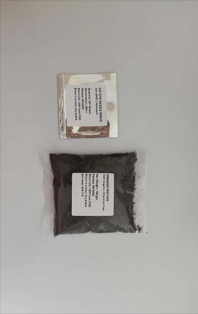 Aromatic Flower Seeds + Free Organic Pot Mix