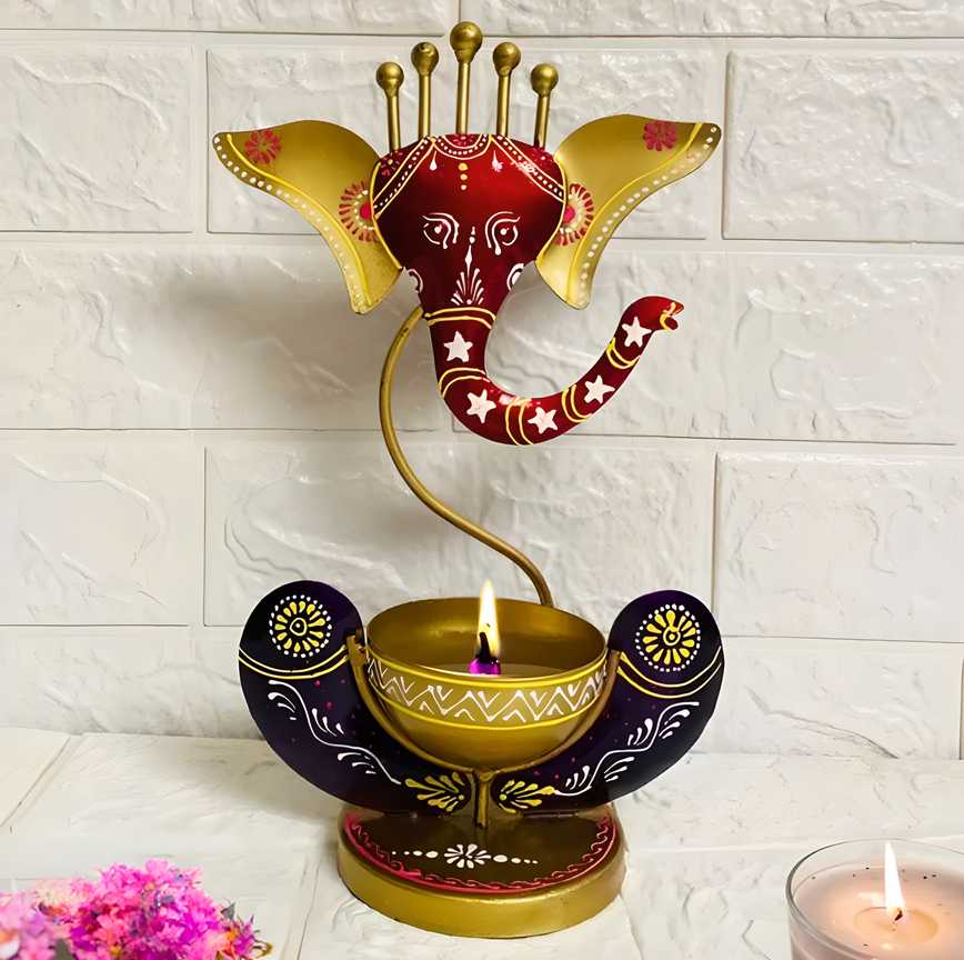 Intricately Crafted Spiritual Decor Ganesha