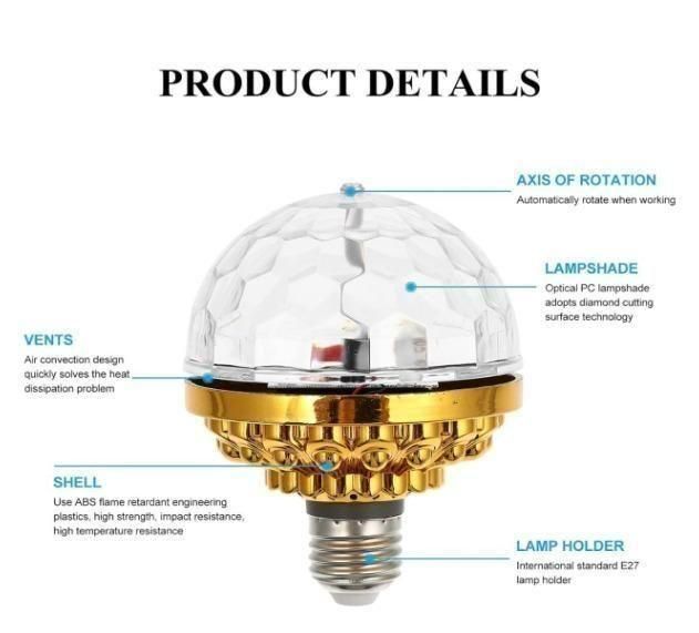 Rotating Magic Ball Light.