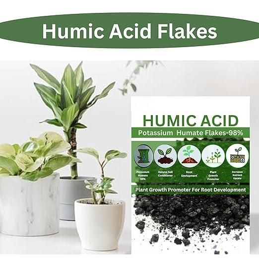 Humic Acid (Potassium Humate Flakes) – Plant Growth Booster