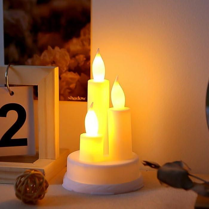 LED Candles Lights (2 Pcs)