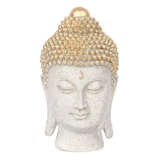 Serene Buddha Head Showpiece