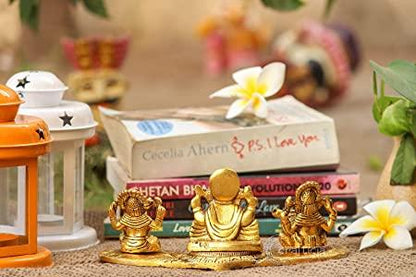Gold Plated Divine Trio Idol